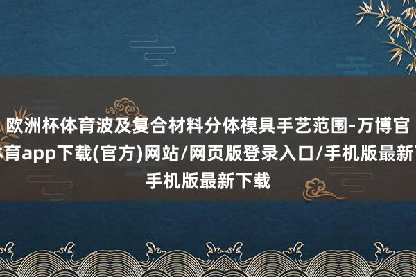 欧洲杯体育波及复合材料分体模具手艺范围-万博官方体育app下载(官方)网站/网页版登录入口/手机版最新下载