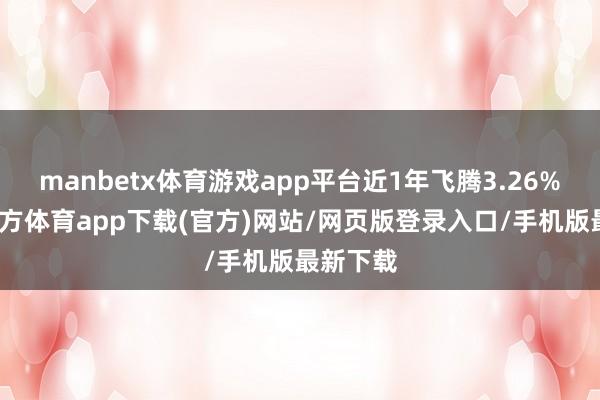 manbetx体育游戏app平台近1年飞腾3.26%-万博官方体育app下载(官方)网站/网页版登录入口/手机版最新下载