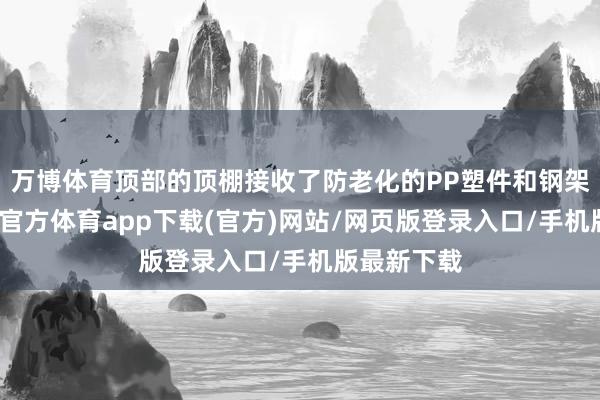 万博体育顶部的顶棚接收了防老化的PP塑件和钢架构成-万博官方体育app下载(官方)网站/网页版登录入口/手机版最新下载