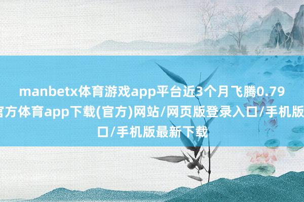 manbetx体育游戏app平台近3个月飞腾0.79%-万博官方体育app下载(官方)网站/网页版登录入口/手机版最新下载