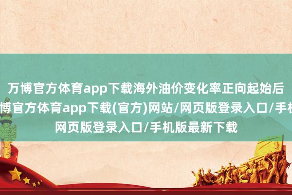 万博官方体育app下载海外油价变化率正向起始后捏续收窄-万博官方体育app下载(官方)网站/网页版登录入口/手机版最新下载