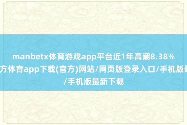 manbetx体育游戏app平台近1年高潮8.38%-万博官方体育app下载(官方)网站/网页版登录入口/手机版最新下载
